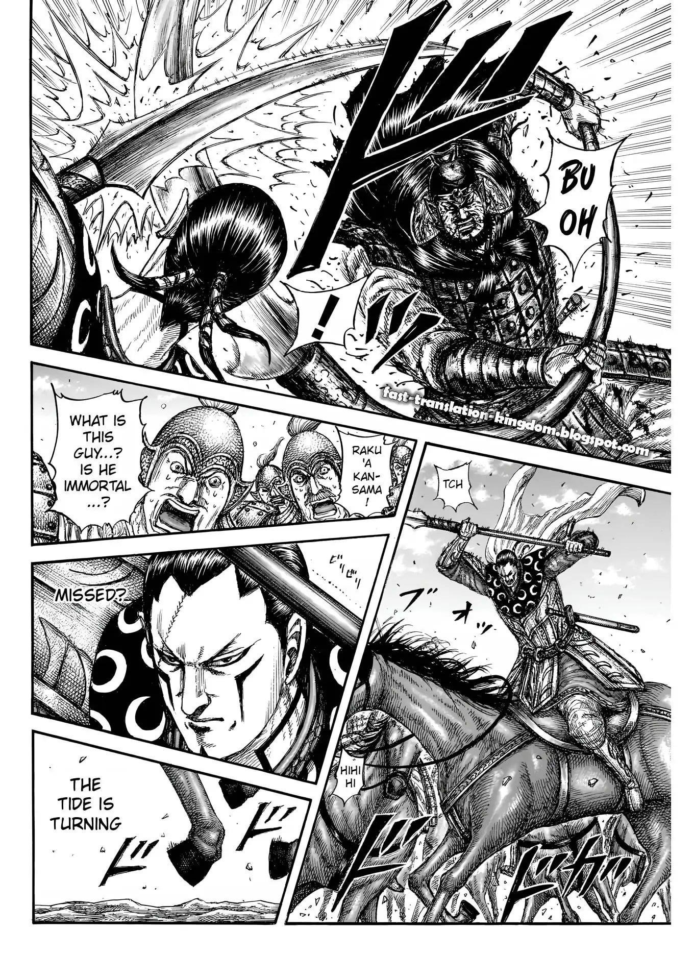 Kingdom Chapter 828 - Page 7 in English