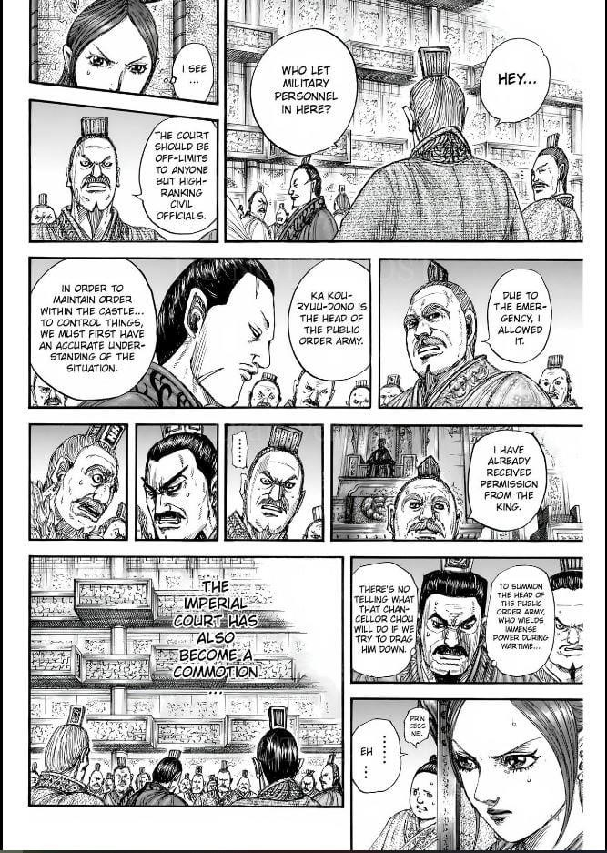 Kingdom Chapter 831 - Page 13 in English