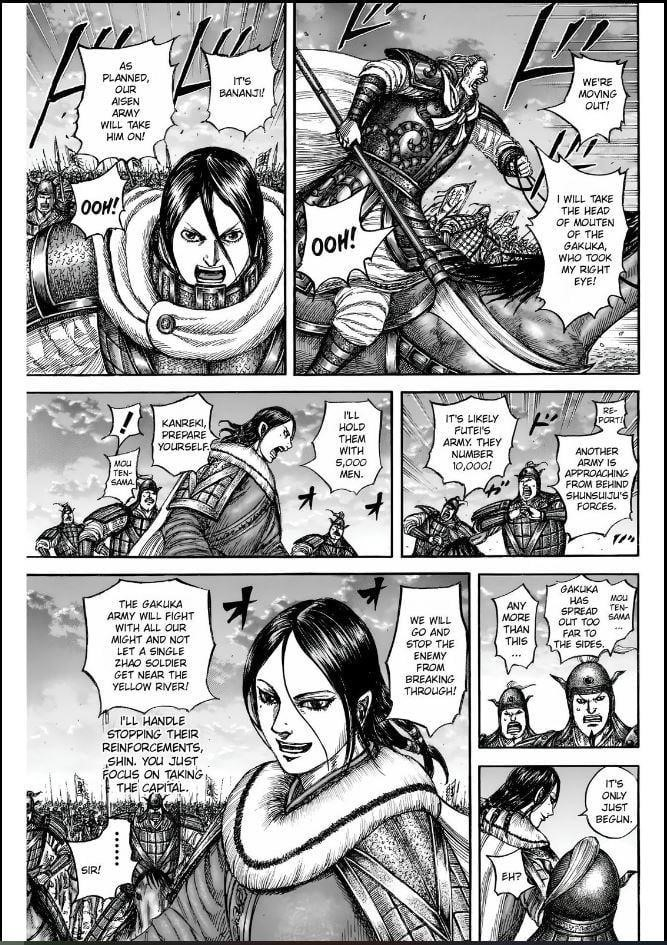 Kingdom Chapter 834 - Page 13 in English