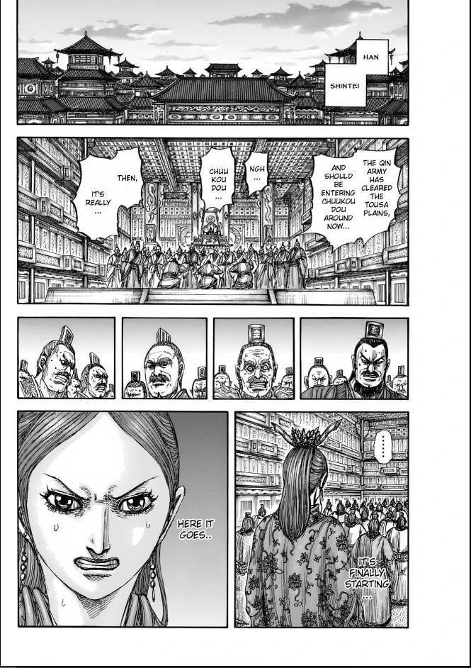 Kingdom Chapter 834 - Page 16 in English