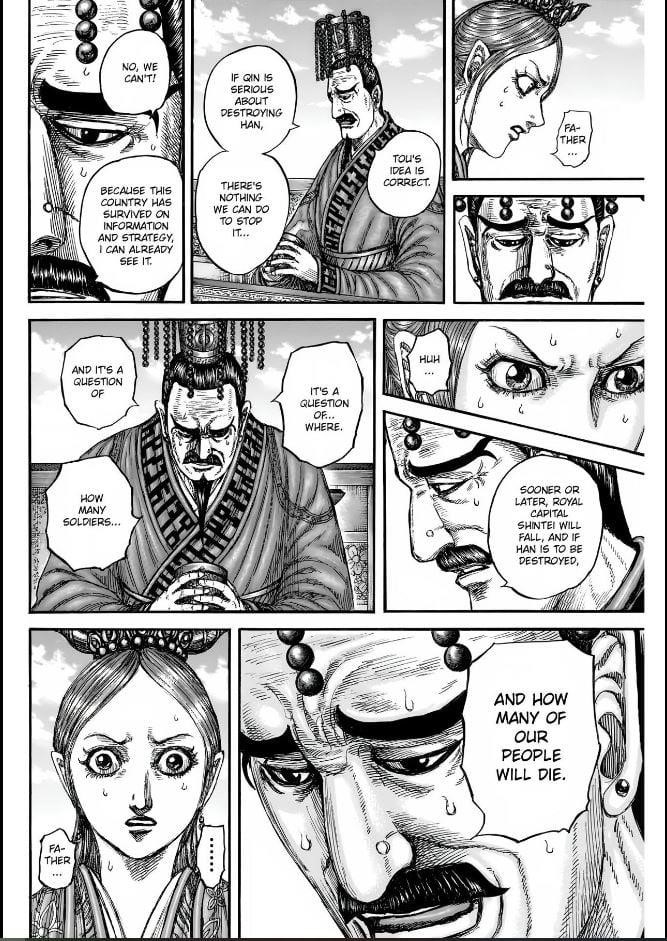 Kingdom Chapter 835 - Page 16 in English
