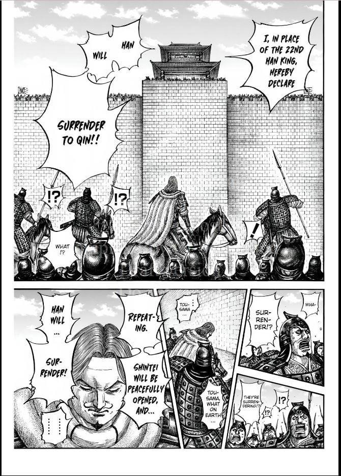Kingdom Chapter 838 - Page 6 in English