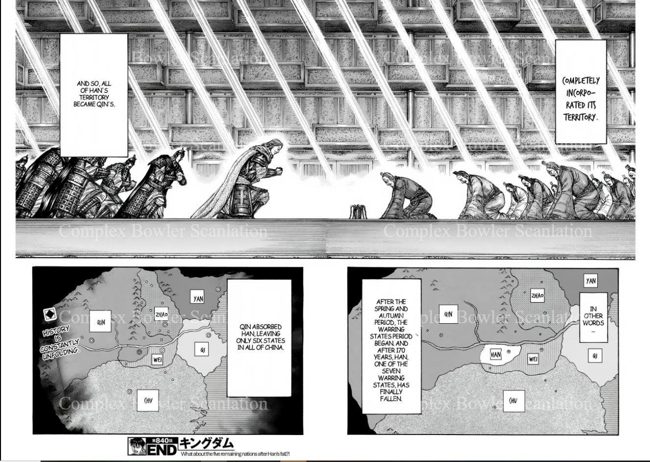 Kingdom Chapter 840 - Page 18 in English