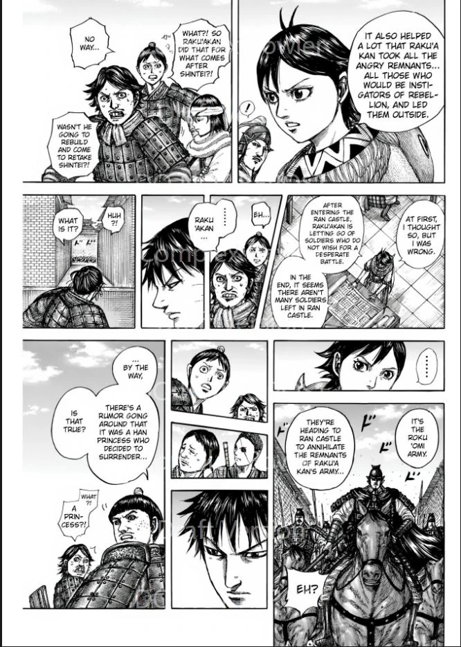 Kingdom Chapter 841 - Page 8 in English