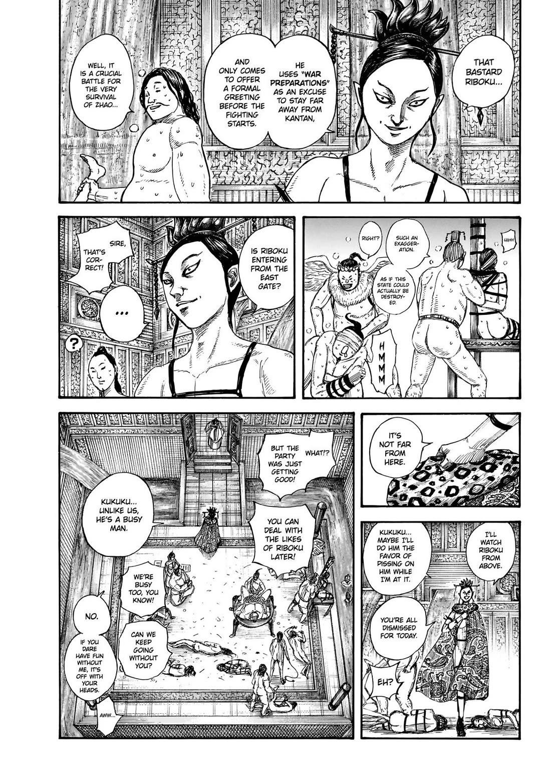 Kingdom Chapter 848 - Page 8 in English