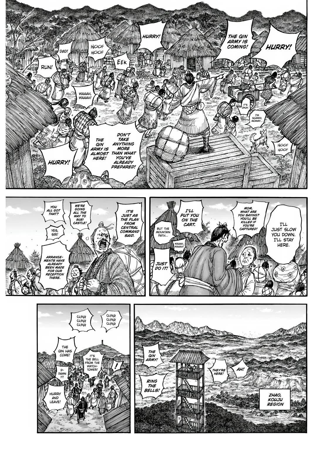 Kingdom Chapter 851 - Page 4 in English
