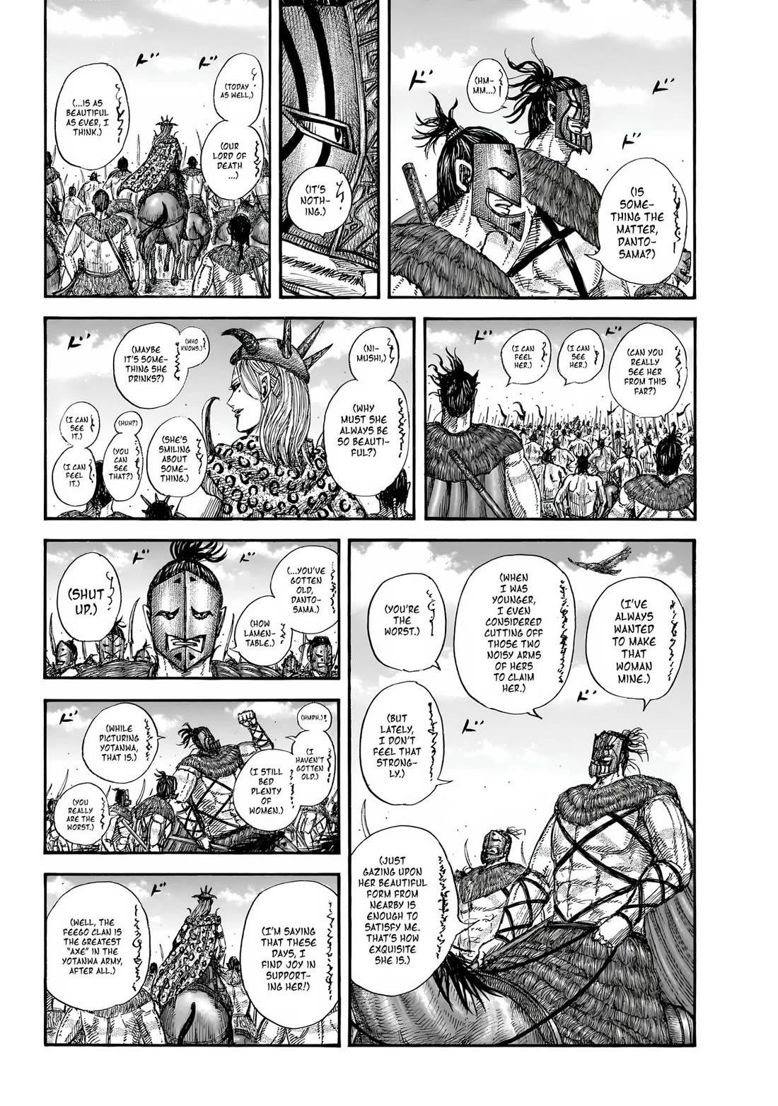 Kingdom Chapter 852 - Page 3 in English