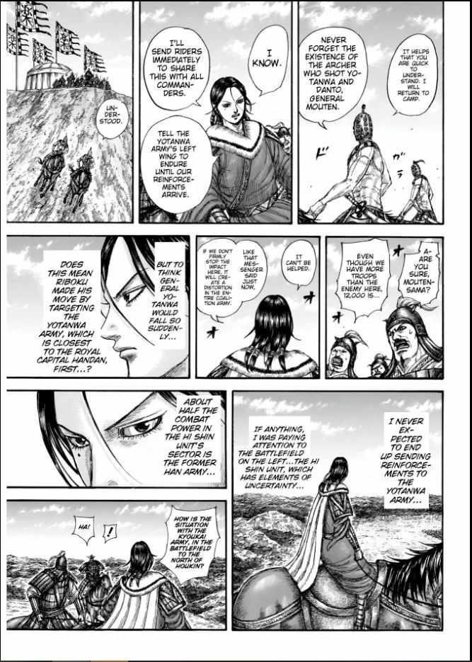 Kingdom Chapter 857 - Page 9 in English