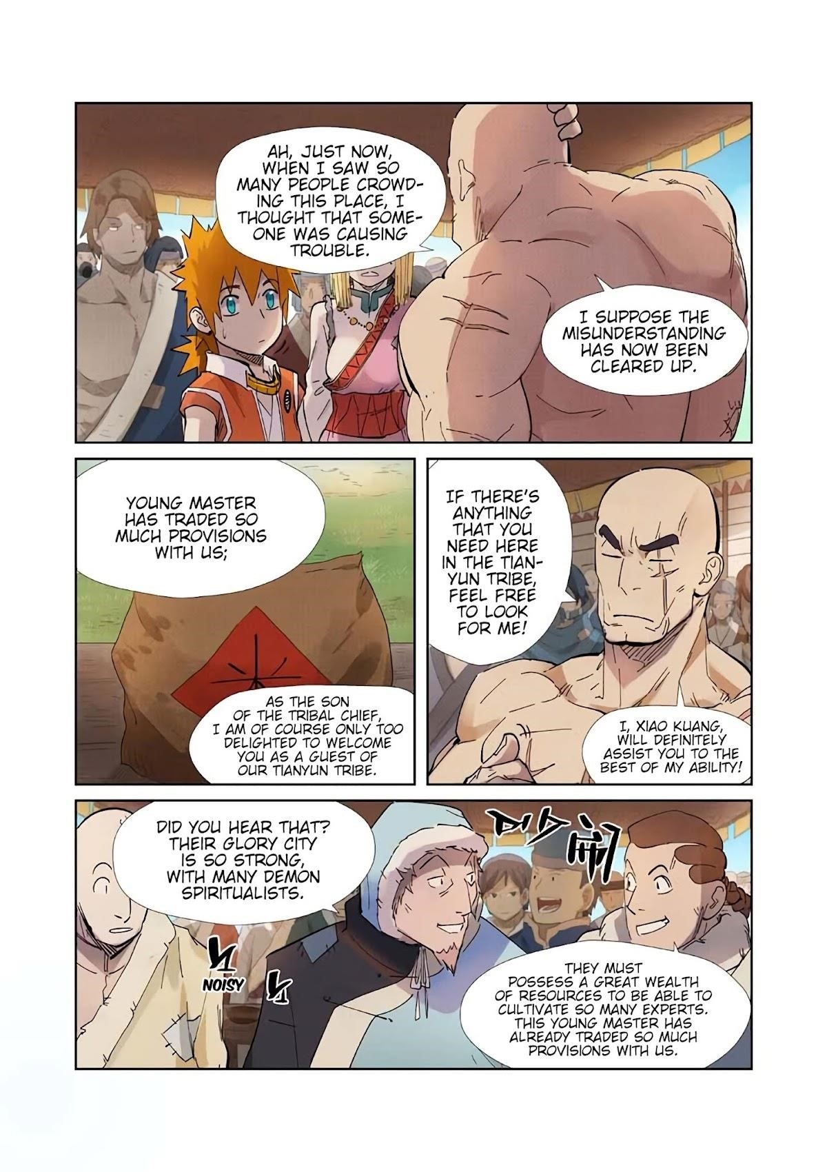 TALES OF DEMONS AND GODS Chapter 217.5 - Page 3 in English
