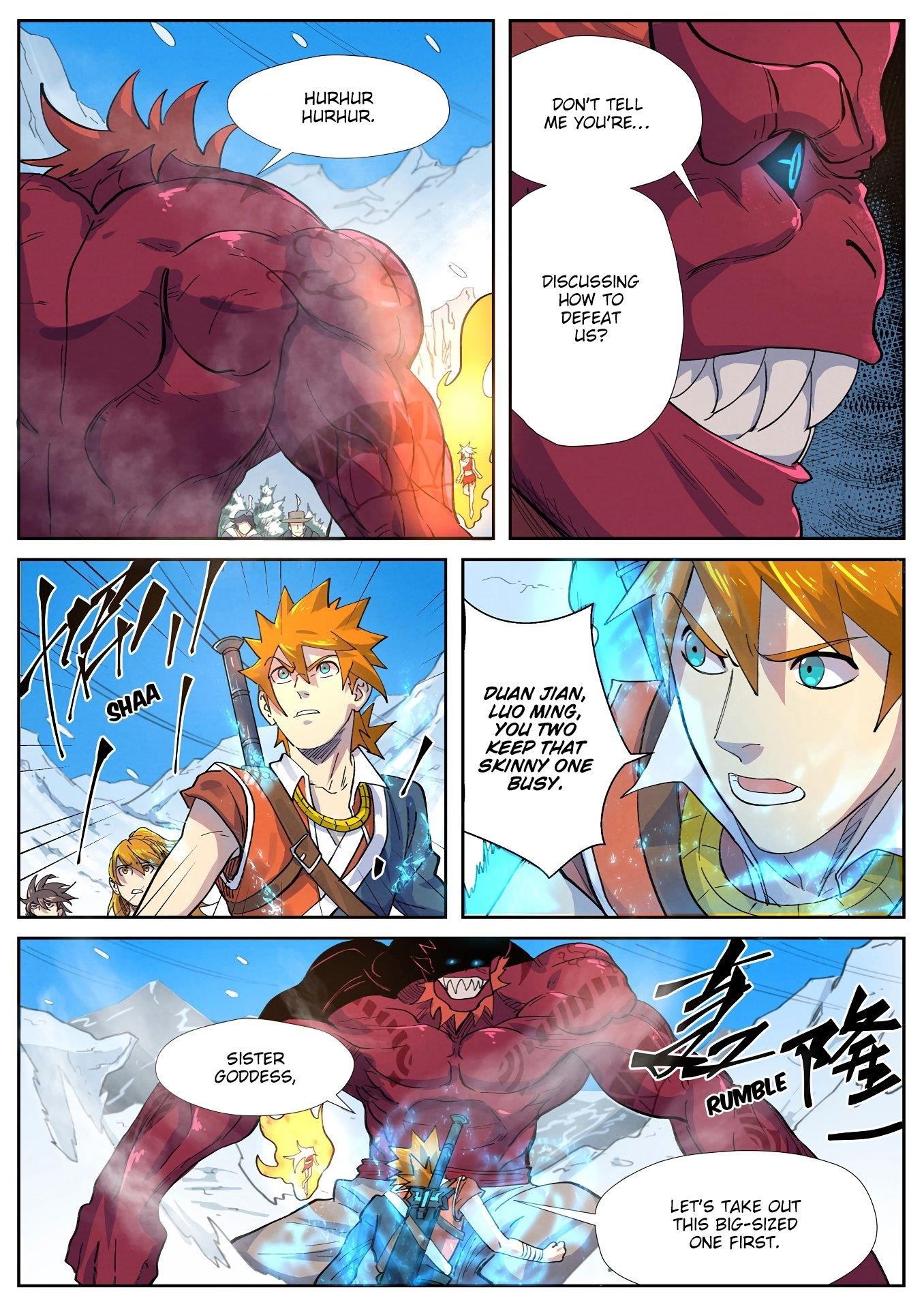 TALES OF DEMONS AND GODS Chapter 250.5 - Page 8 in English