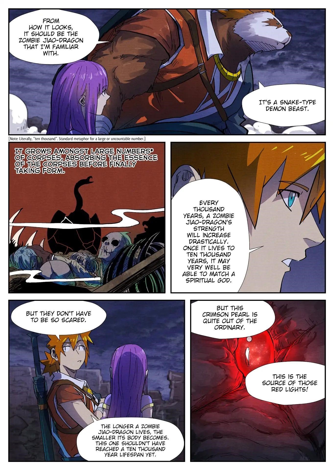 TALES OF DEMONS AND GODS Chapter 256 - Page 7 in English