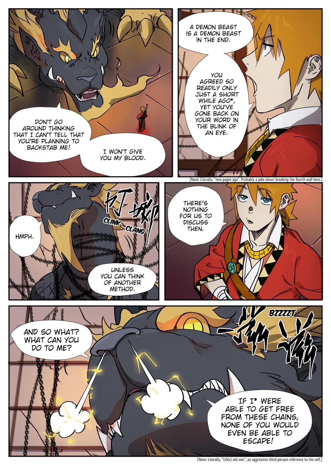 TALES OF DEMONS AND GODS Chapter 278 - Page 9 in English