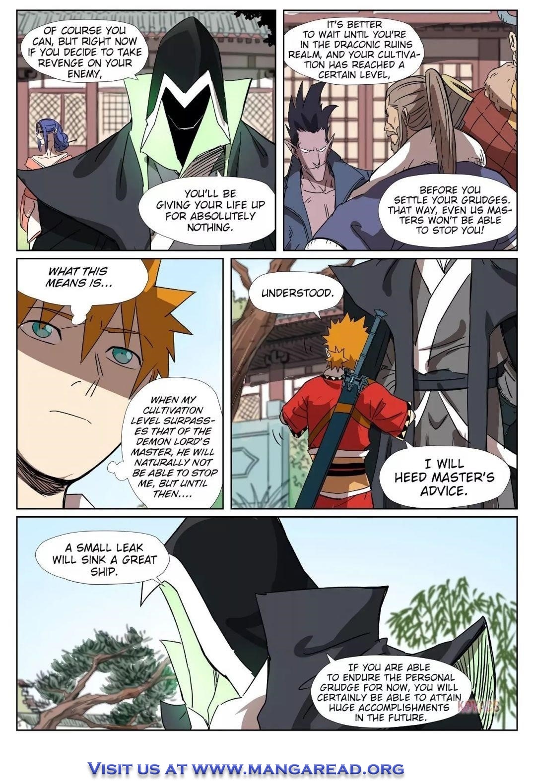 TALES OF DEMONS AND GODS Chapter 295 - Page 9 in English