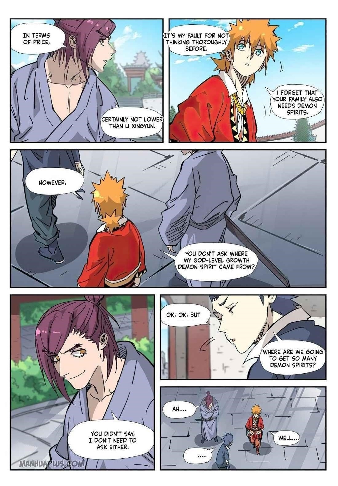 TALES OF DEMONS AND GODS Chapter 328.5 - Page 10 in English