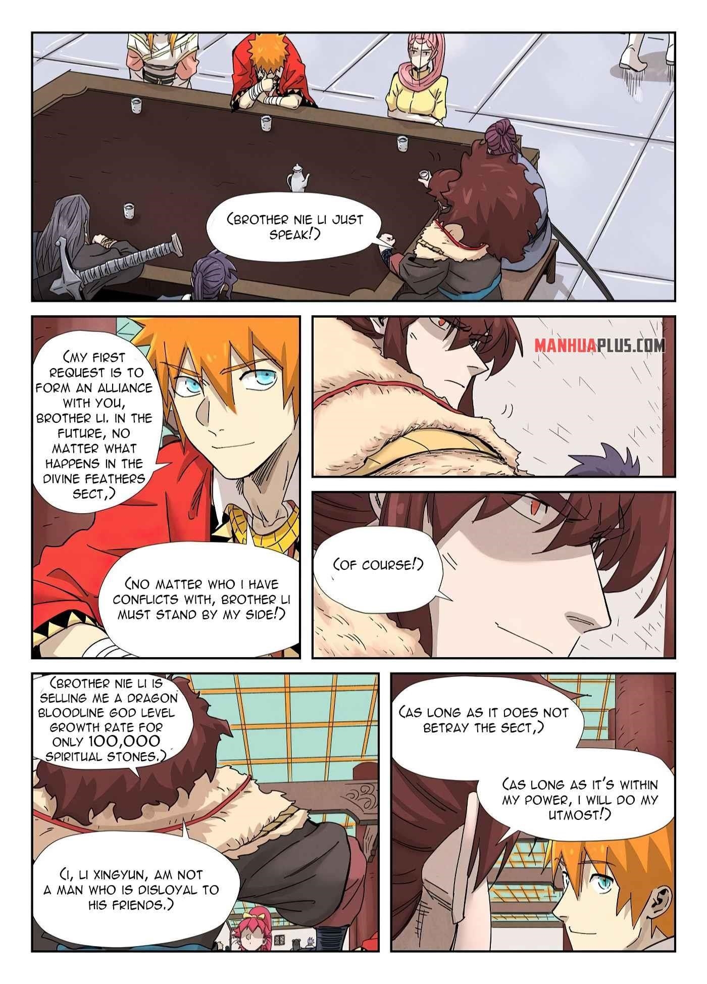 TALES OF DEMONS AND GODS Chapter 337.6 - Page 8 in English