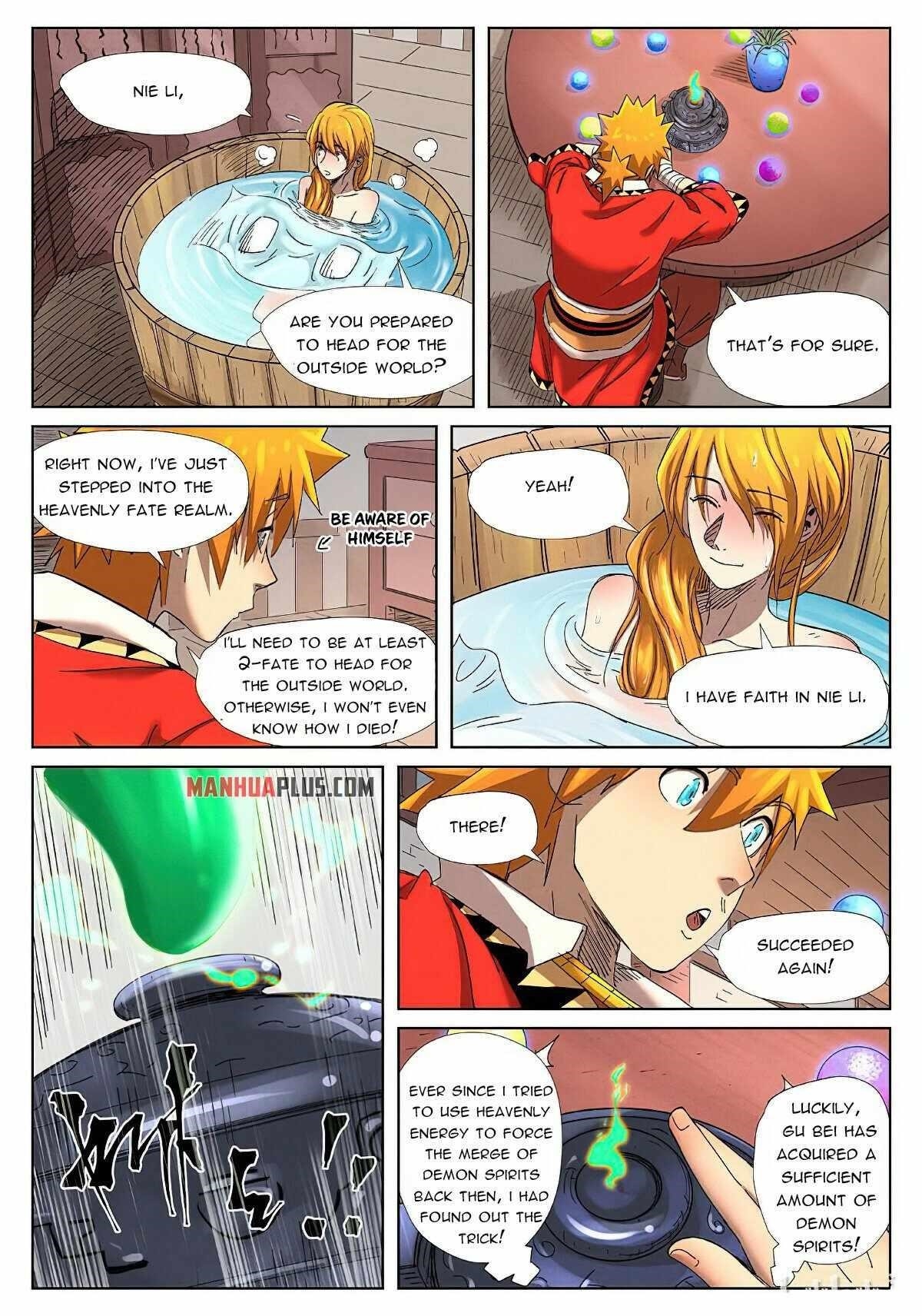 TALES OF DEMONS AND GODS Chapter 343.5 - Page 9 in English
