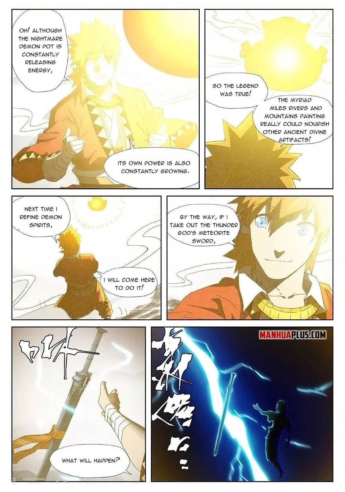TALES OF DEMONS AND GODS Chapter 346.5 - Page 9 in English