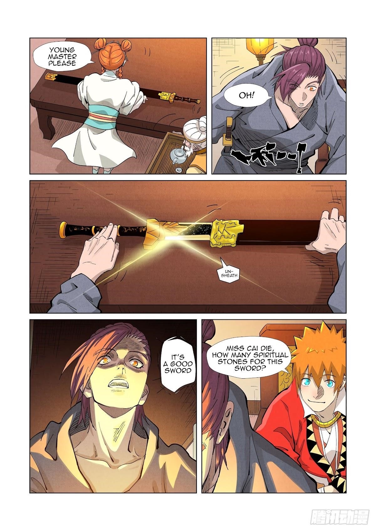 TALES OF DEMONS AND GODS Chapter 367.5 - Page 3 in English