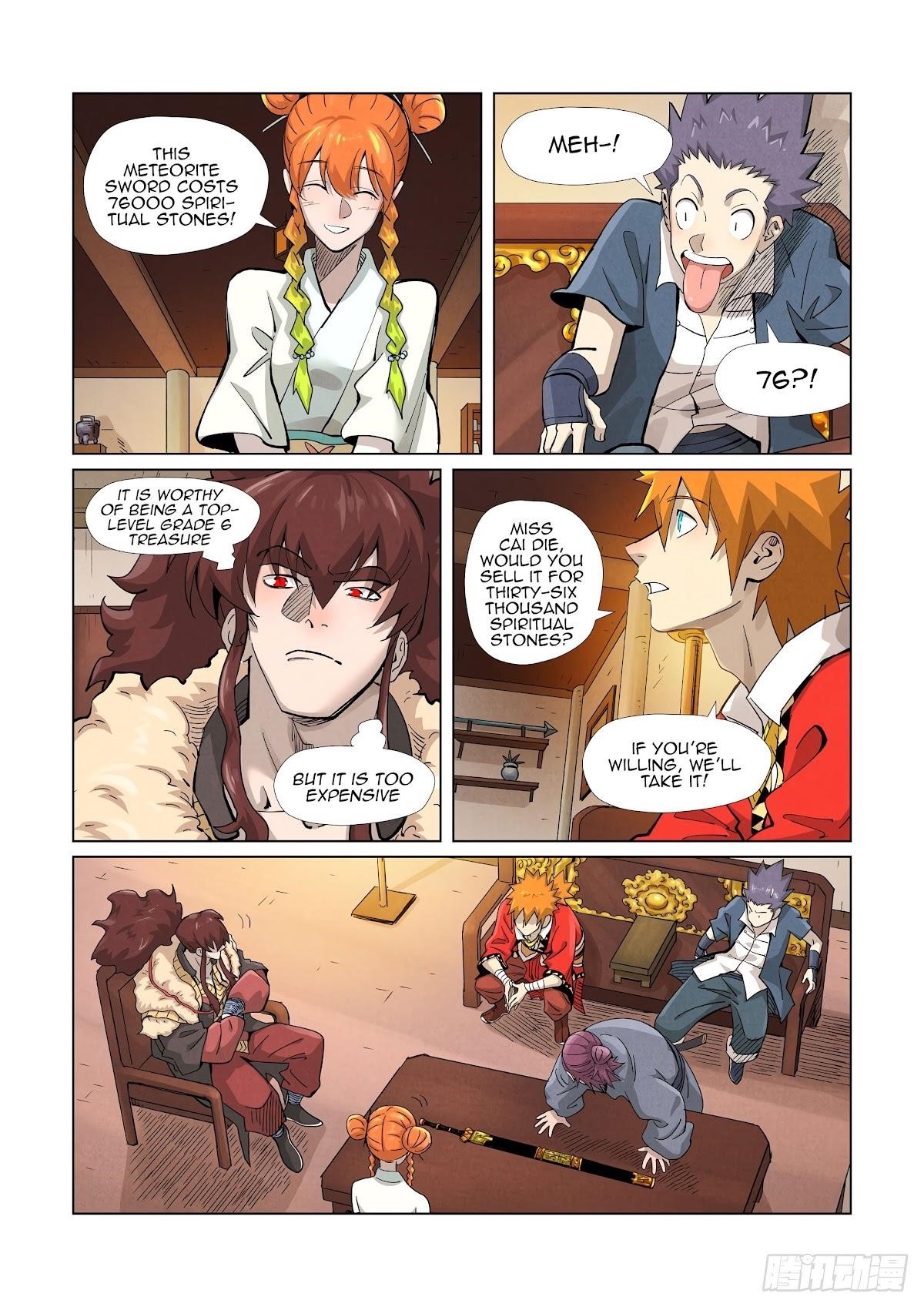TALES OF DEMONS AND GODS Chapter 367.5 - Page 4 in English