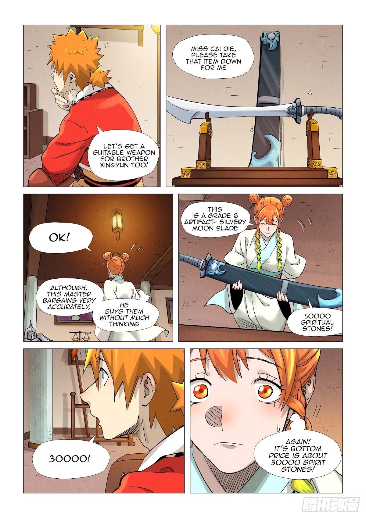 TALES OF DEMONS AND GODS Chapter 367.5 - Page 9 in English