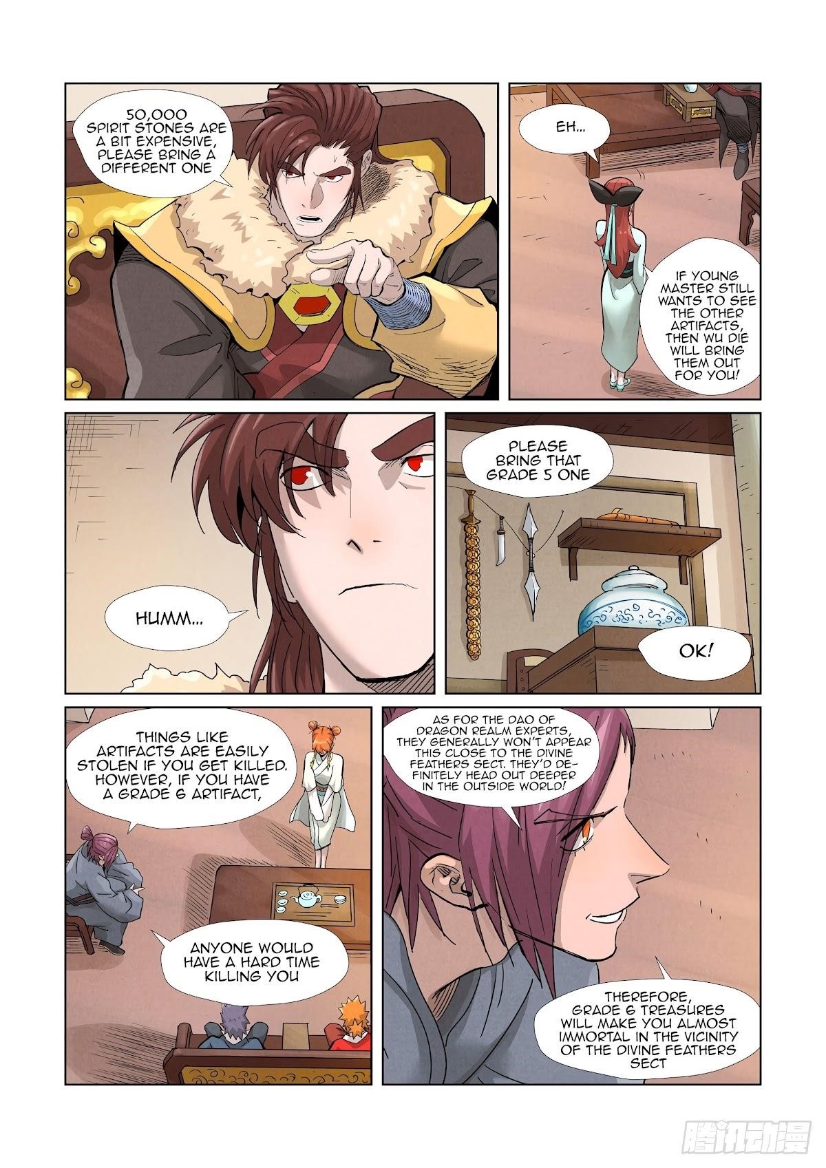 TALES OF DEMONS AND GODS Chapter 367 - Page 9 in English