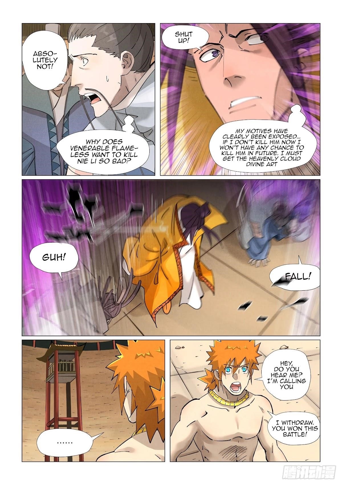 TALES OF DEMONS AND GODS Chapter 373.1 - Page 8 in English
