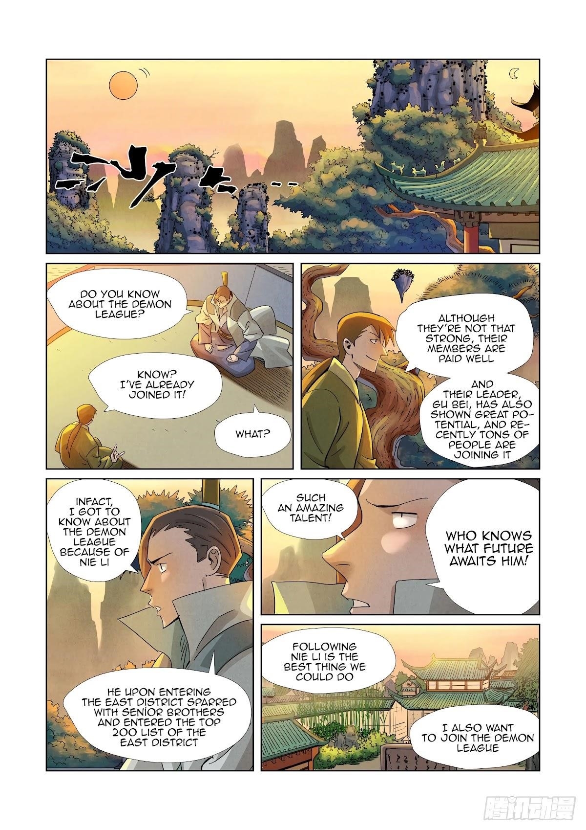 TALES OF DEMONS AND GODS Chapter 376 - Page 8 in English