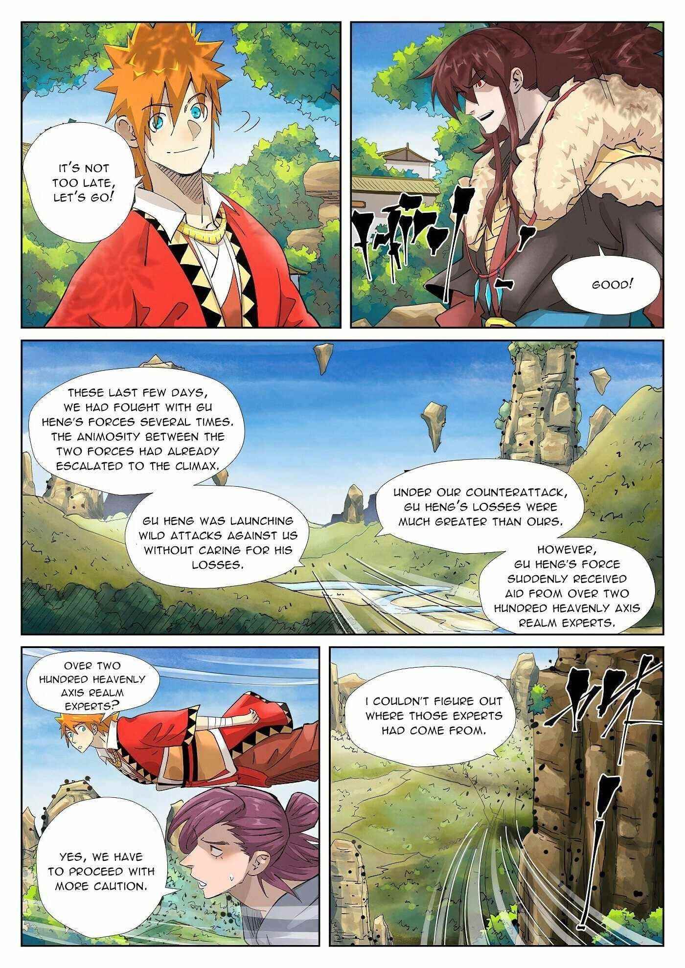 TALES OF DEMONS AND GODS Chapter 379.5 - Page 5 in English