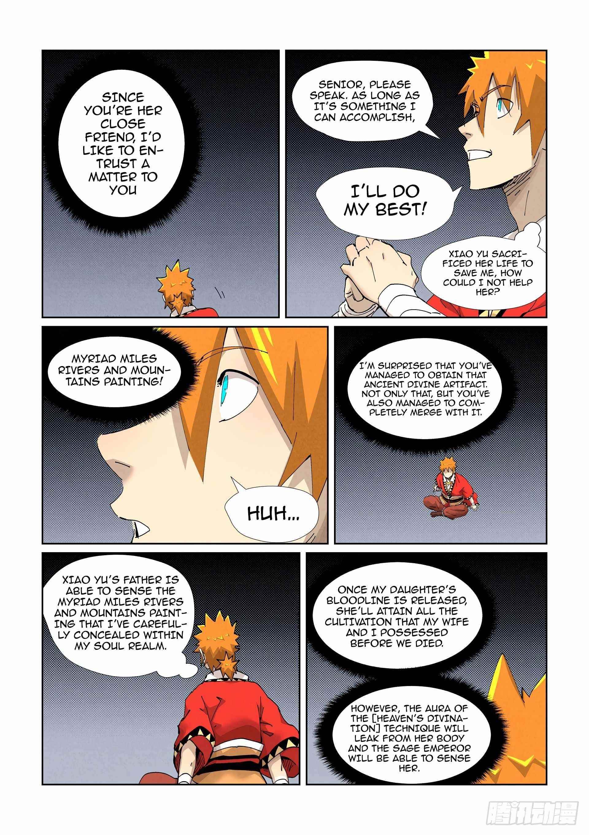TALES OF DEMONS AND GODS Chapter 384 - Page 8 in English