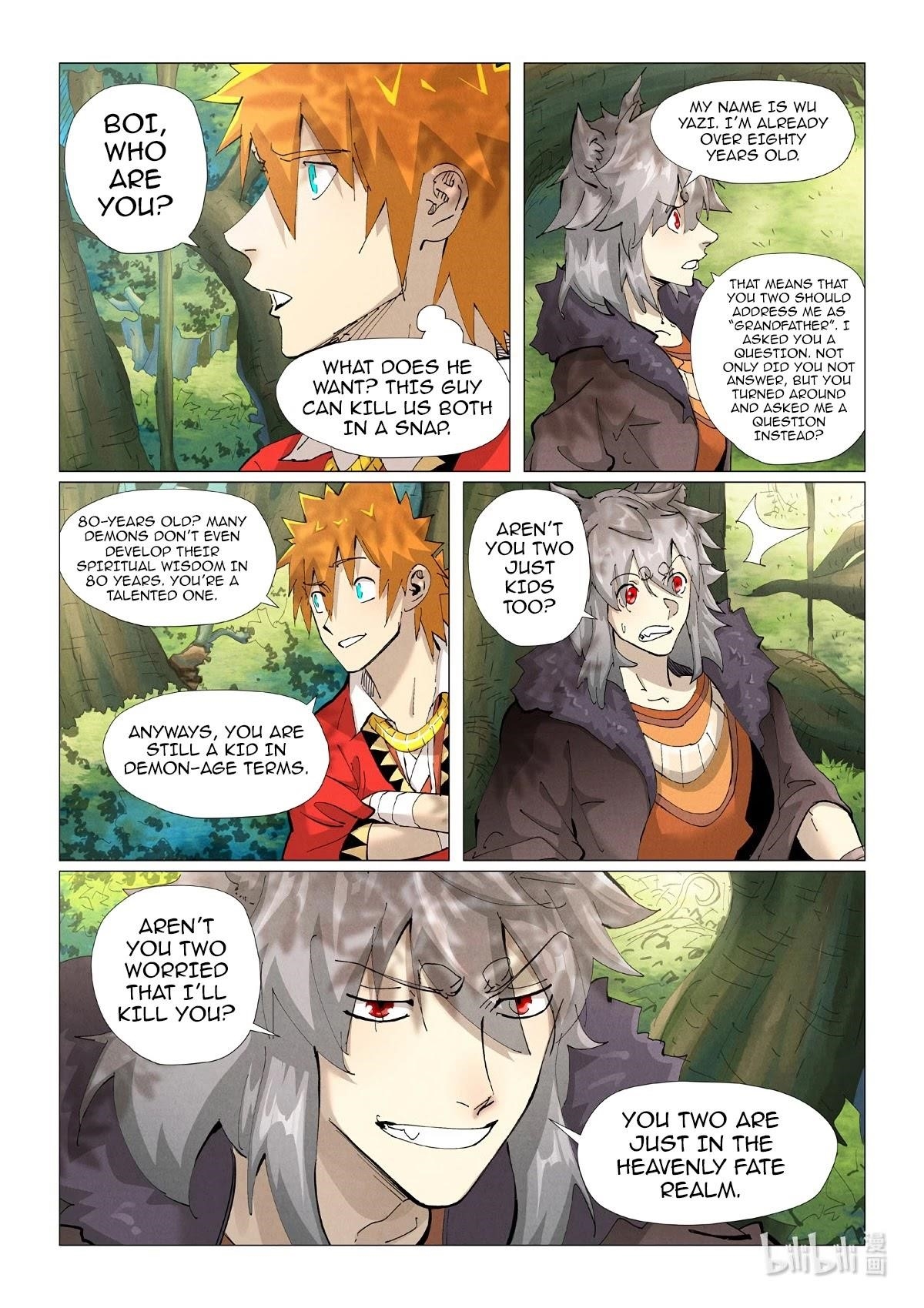 TALES OF DEMONS AND GODS Chapter 385 - Page 8 in English