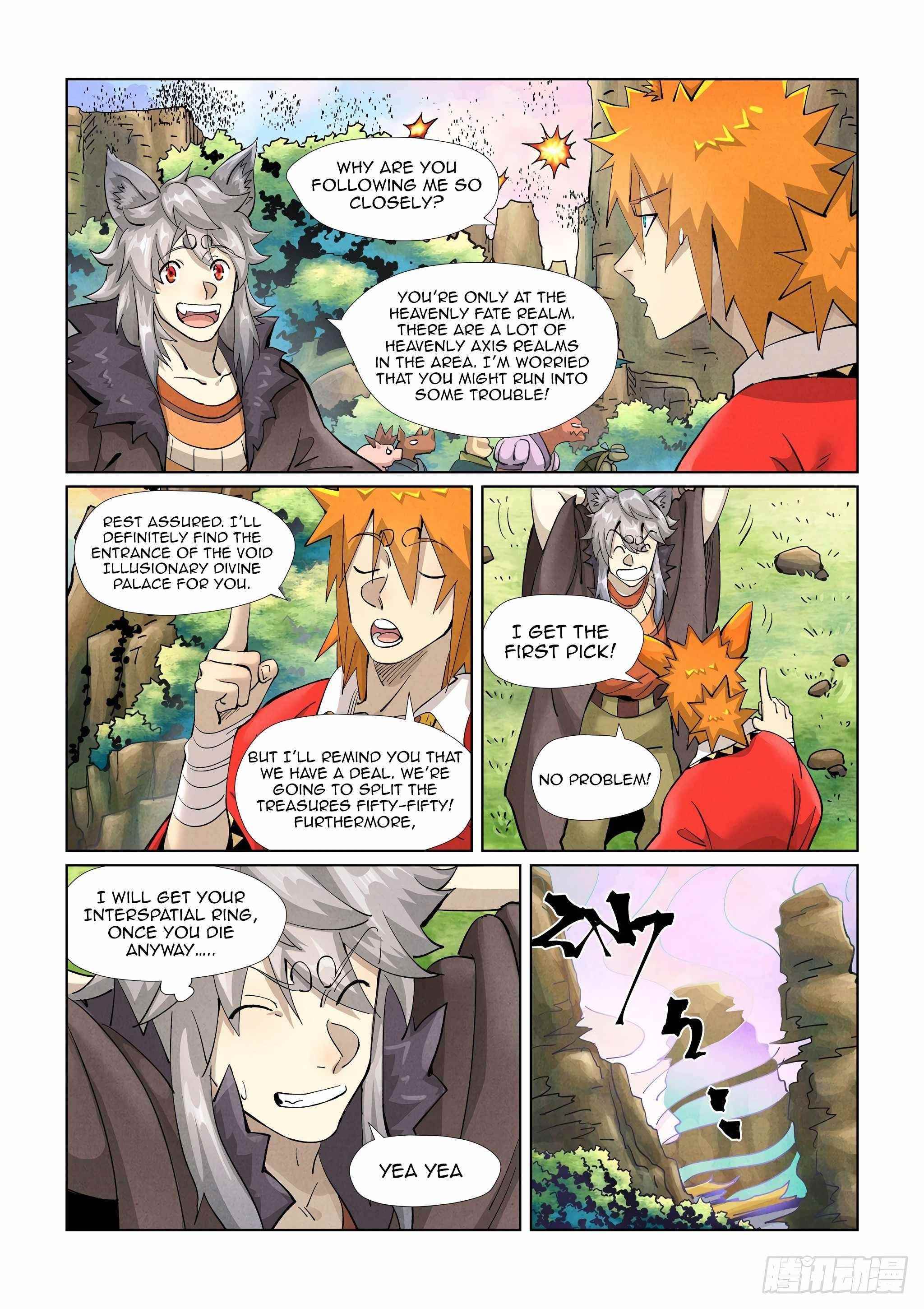 TALES OF DEMONS AND GODS Chapter 387 - Page 8 in English