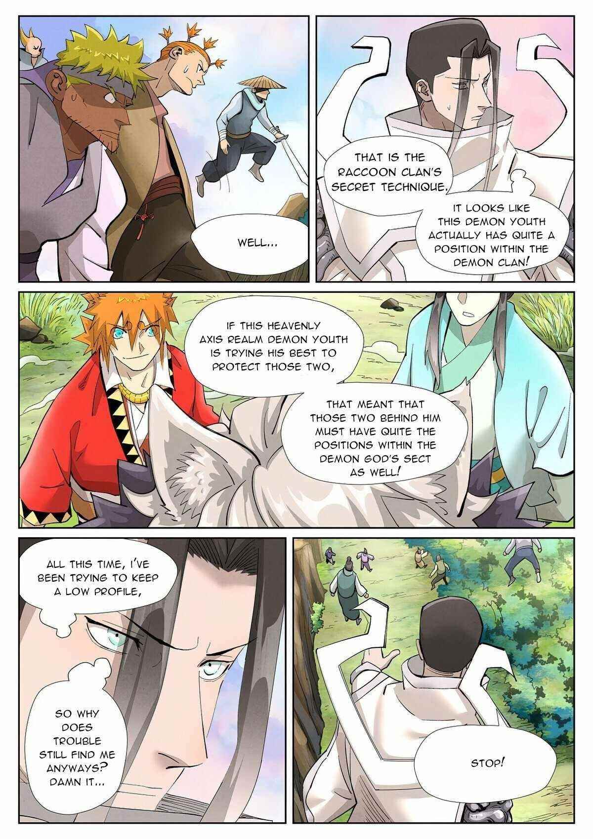 TALES OF DEMONS AND GODS Chapter 388.5 - Page 3 in English
