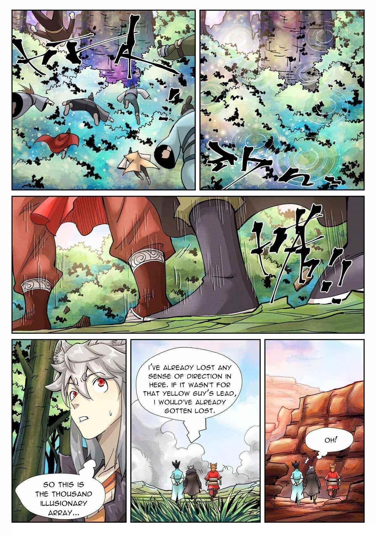 TALES OF DEMONS AND GODS Chapter 389 - Page 9 in English