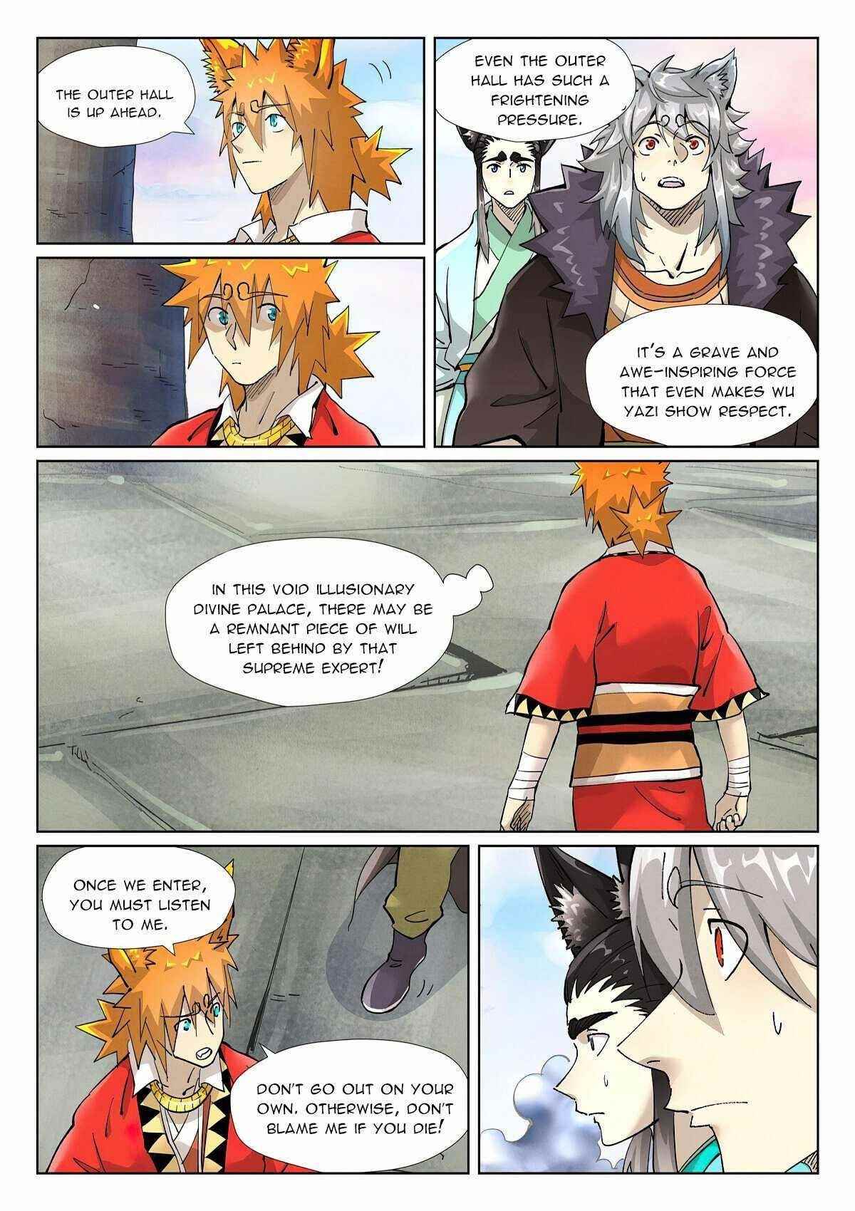 TALES OF DEMONS AND GODS Chapter 390.5 - Page 5 in English