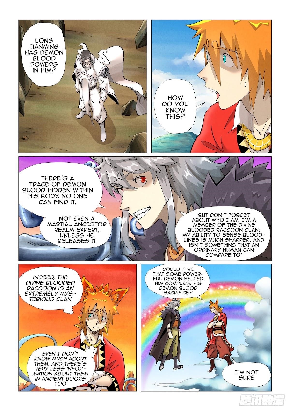 TALES OF DEMONS AND GODS Chapter 390 - Page 3 in English
