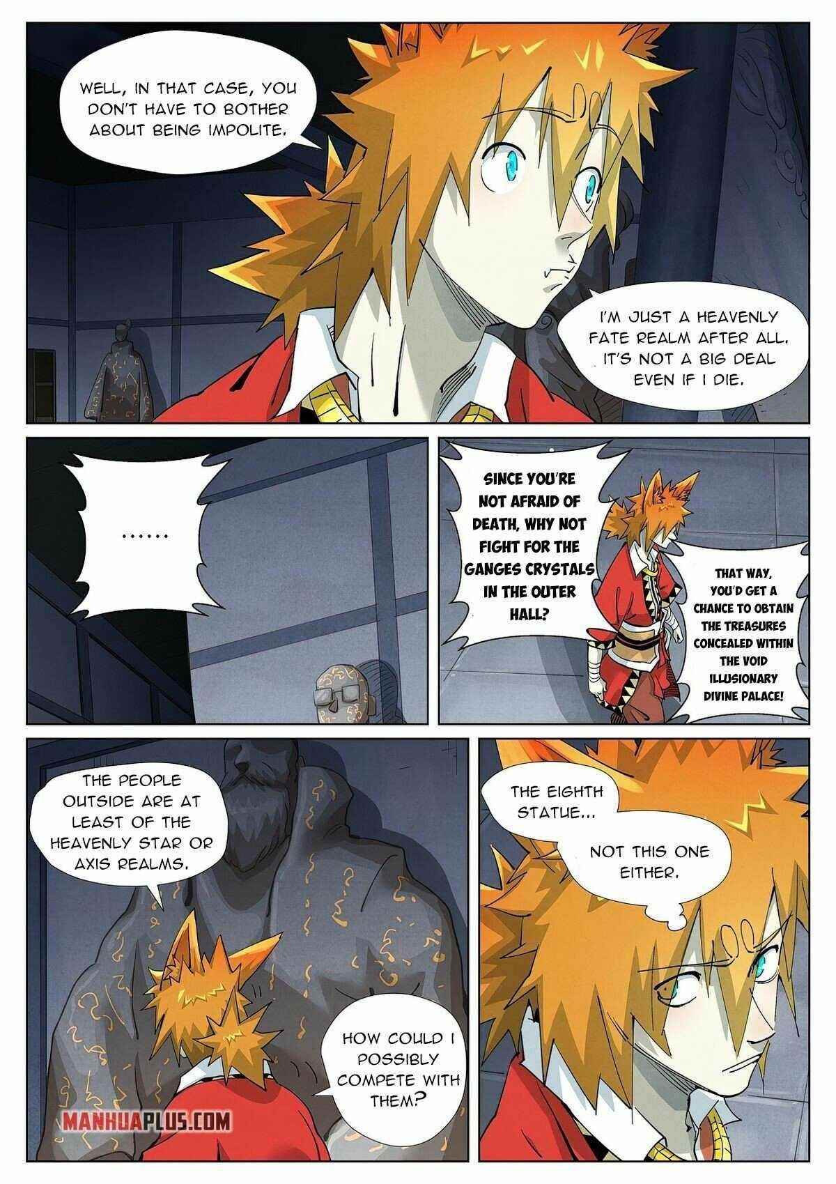 TALES OF DEMONS AND GODS Chapter 399.5 - Page 5 in English