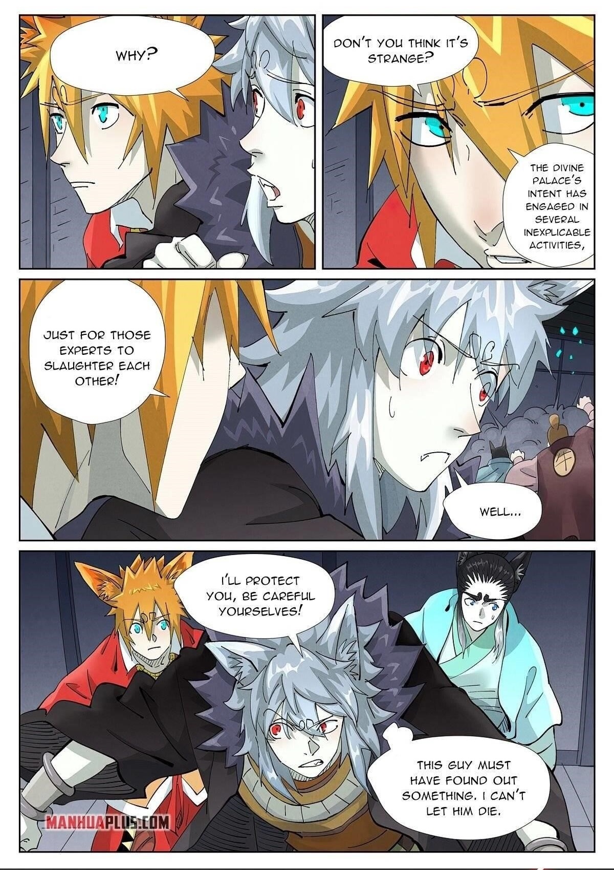 TALES OF DEMONS AND GODS Chapter 400 - Page 9 in English