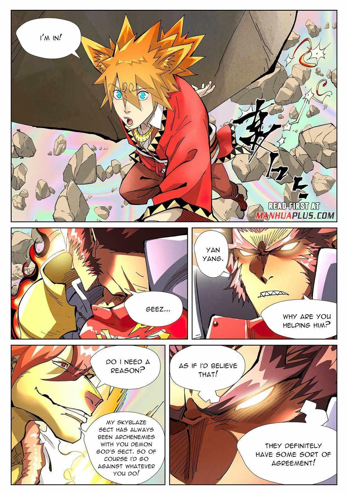 TALES OF DEMONS AND GODS Chapter 404.5 - Page 9 in English