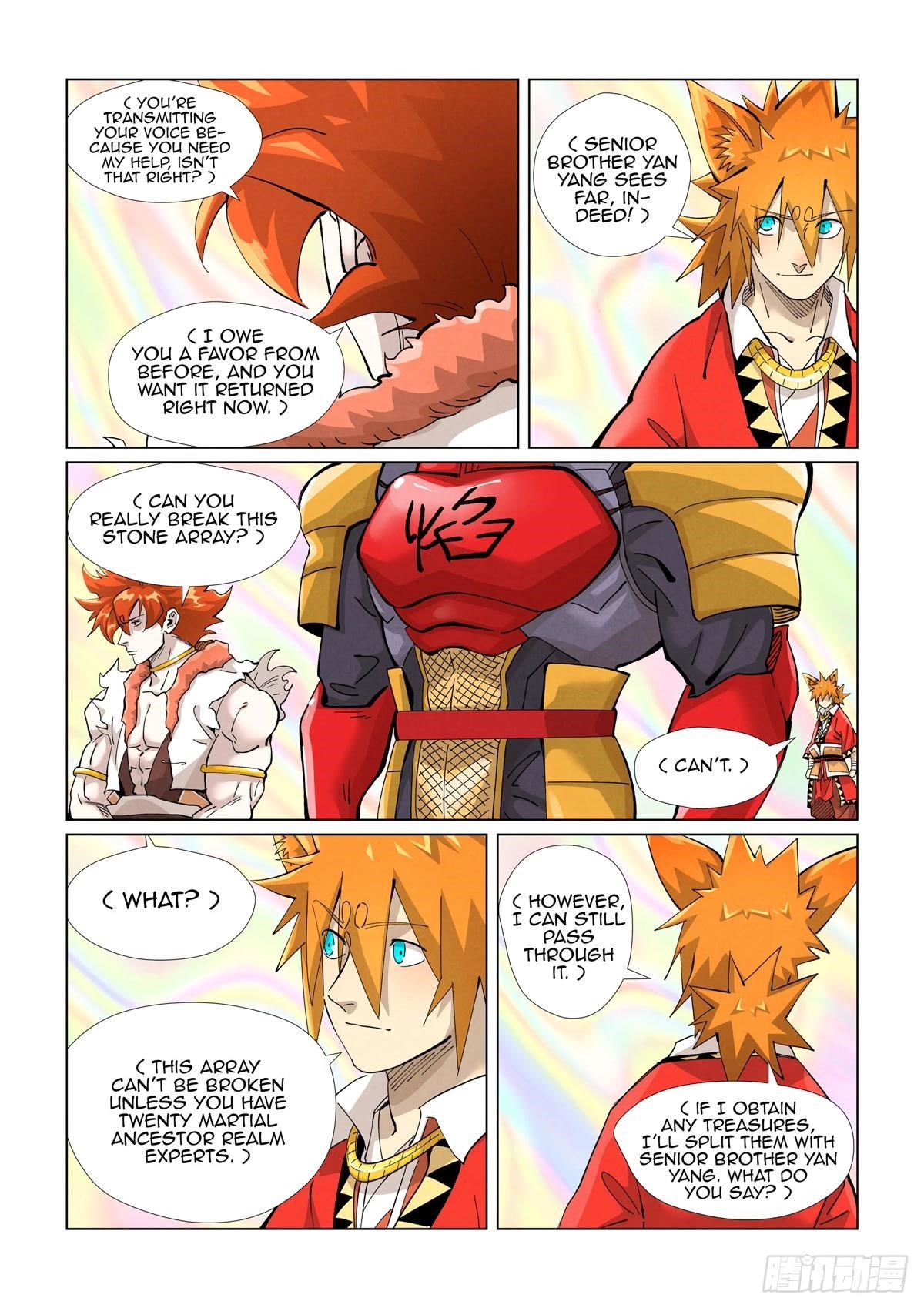 TALES OF DEMONS AND GODS Chapter 404 - Page 9 in English