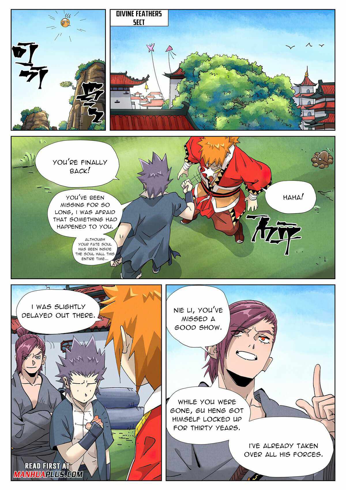 TALES OF DEMONS AND GODS Chapter 412.5 - Page 9 in English