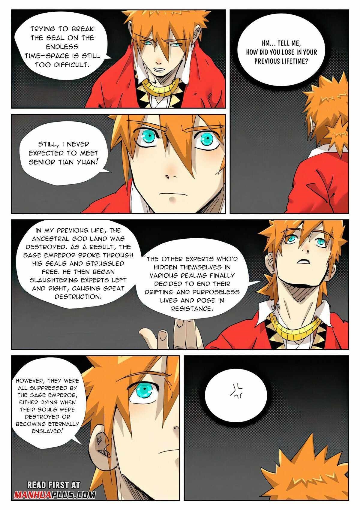TALES OF DEMONS AND GODS Chapter 420.5 - Page 9 in English