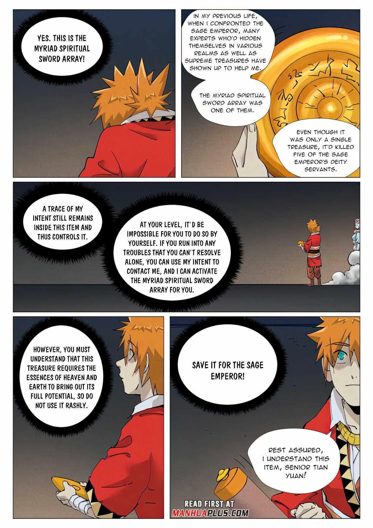 TALES OF DEMONS AND GODS Chapter 421.1 - Page 8 in English