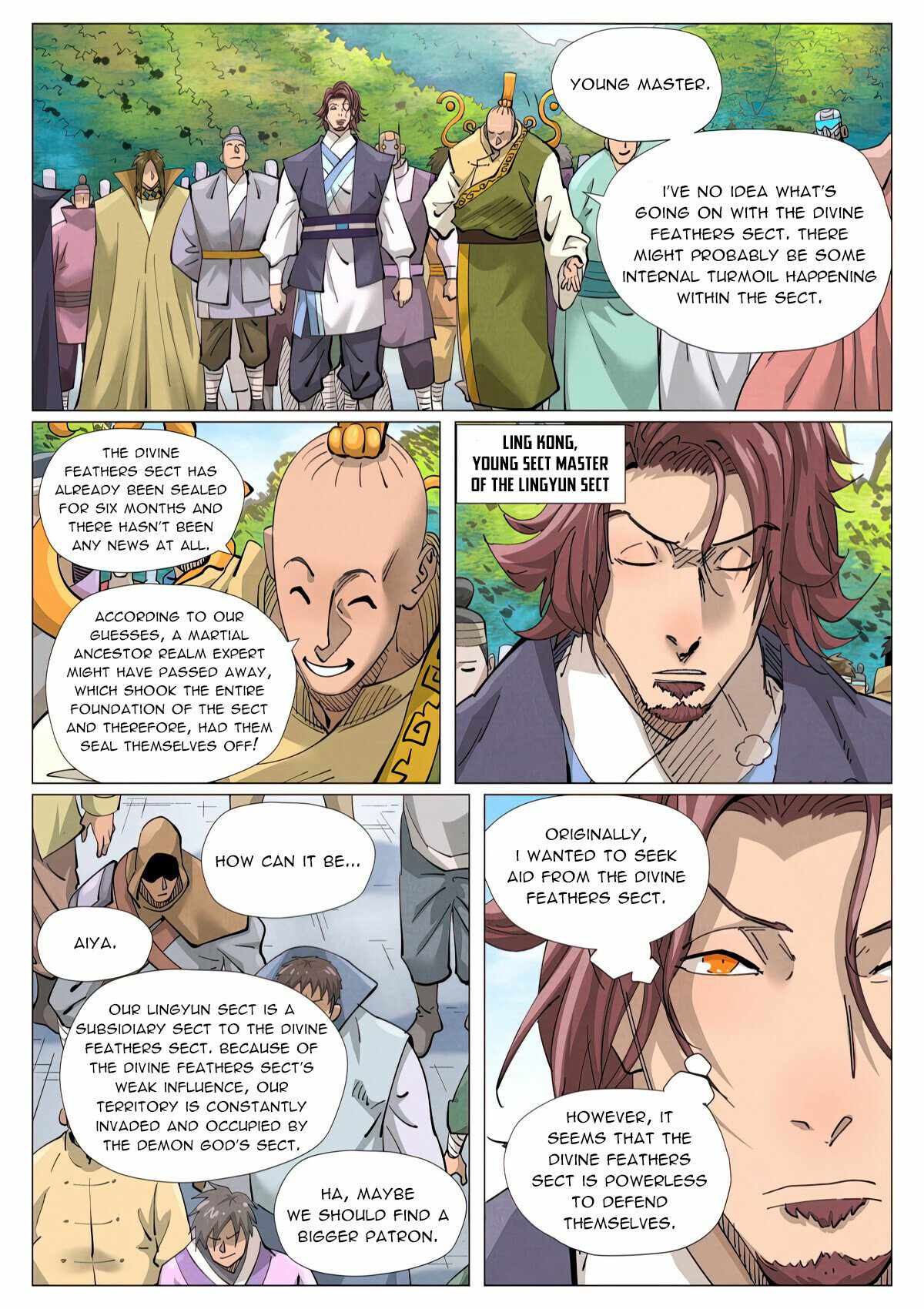 TALES OF DEMONS AND GODS Chapter 429.5 - Page 5 in English