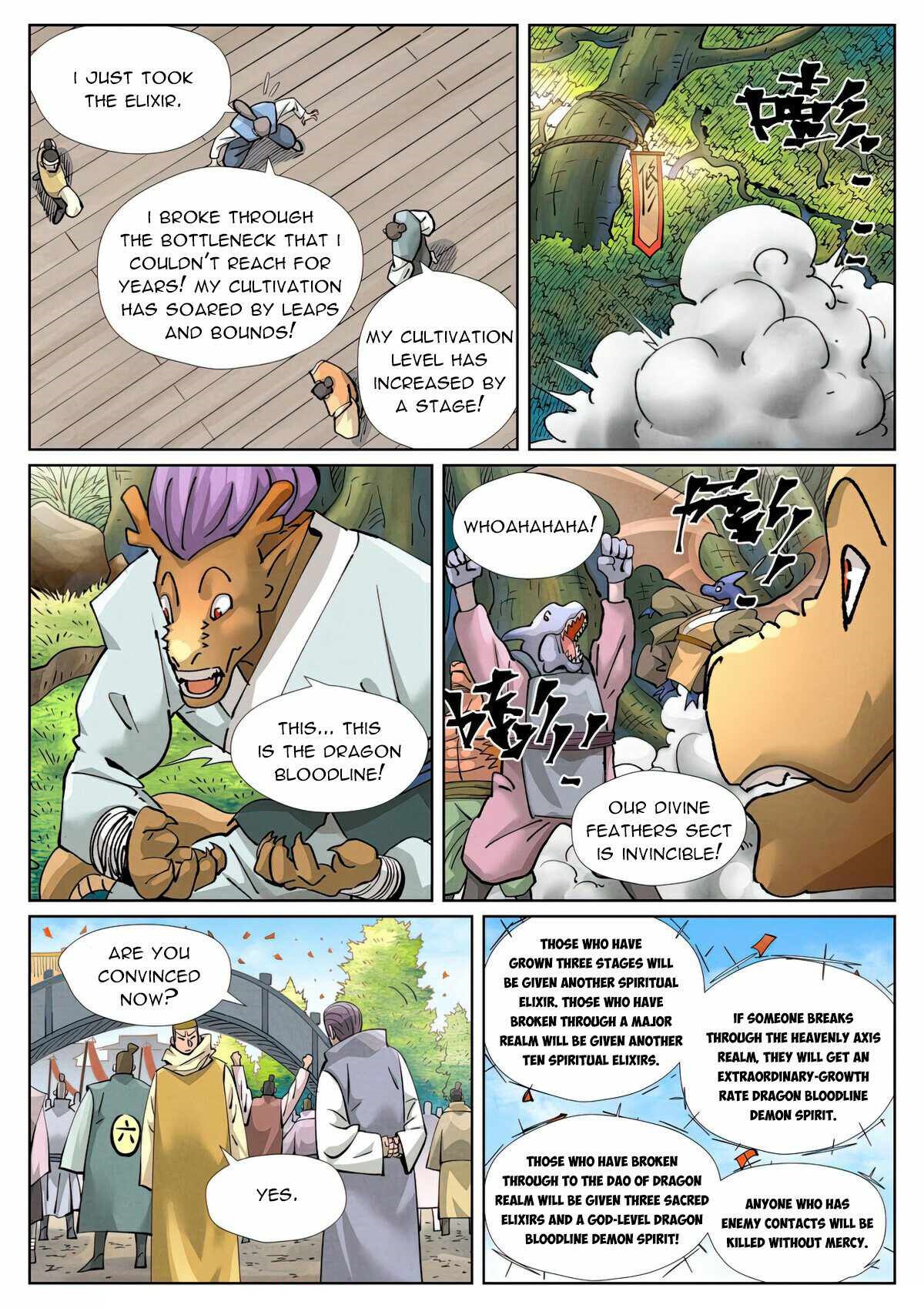TALES OF DEMONS AND GODS Chapter 429 - Page 3 in English