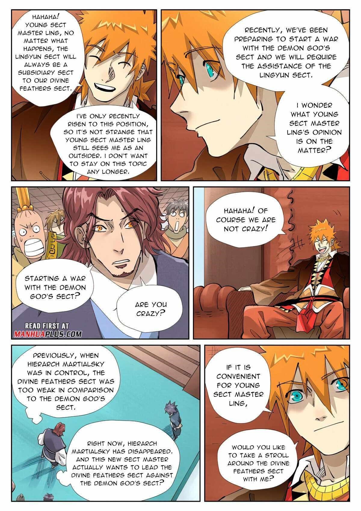 TALES OF DEMONS AND GODS Chapter 430.6 - Page 3 in English