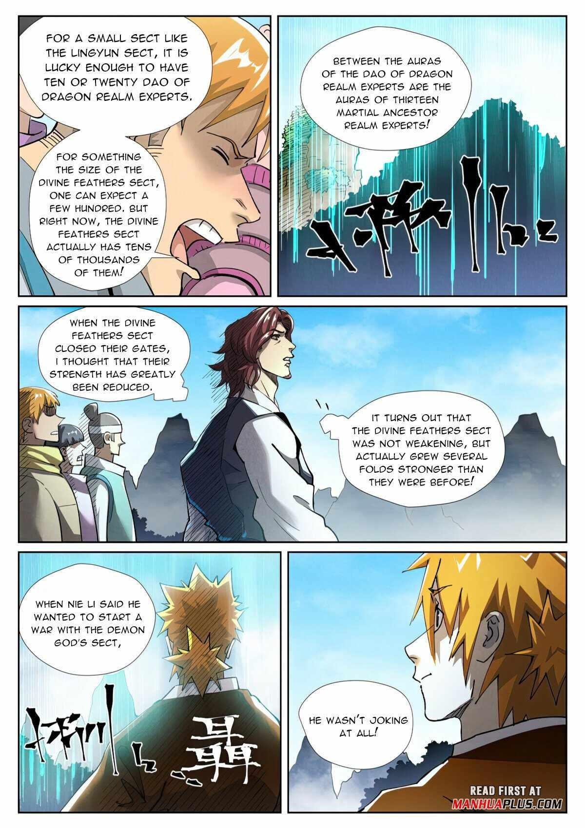 TALES OF DEMONS AND GODS Chapter 430.6 - Page 9 in English