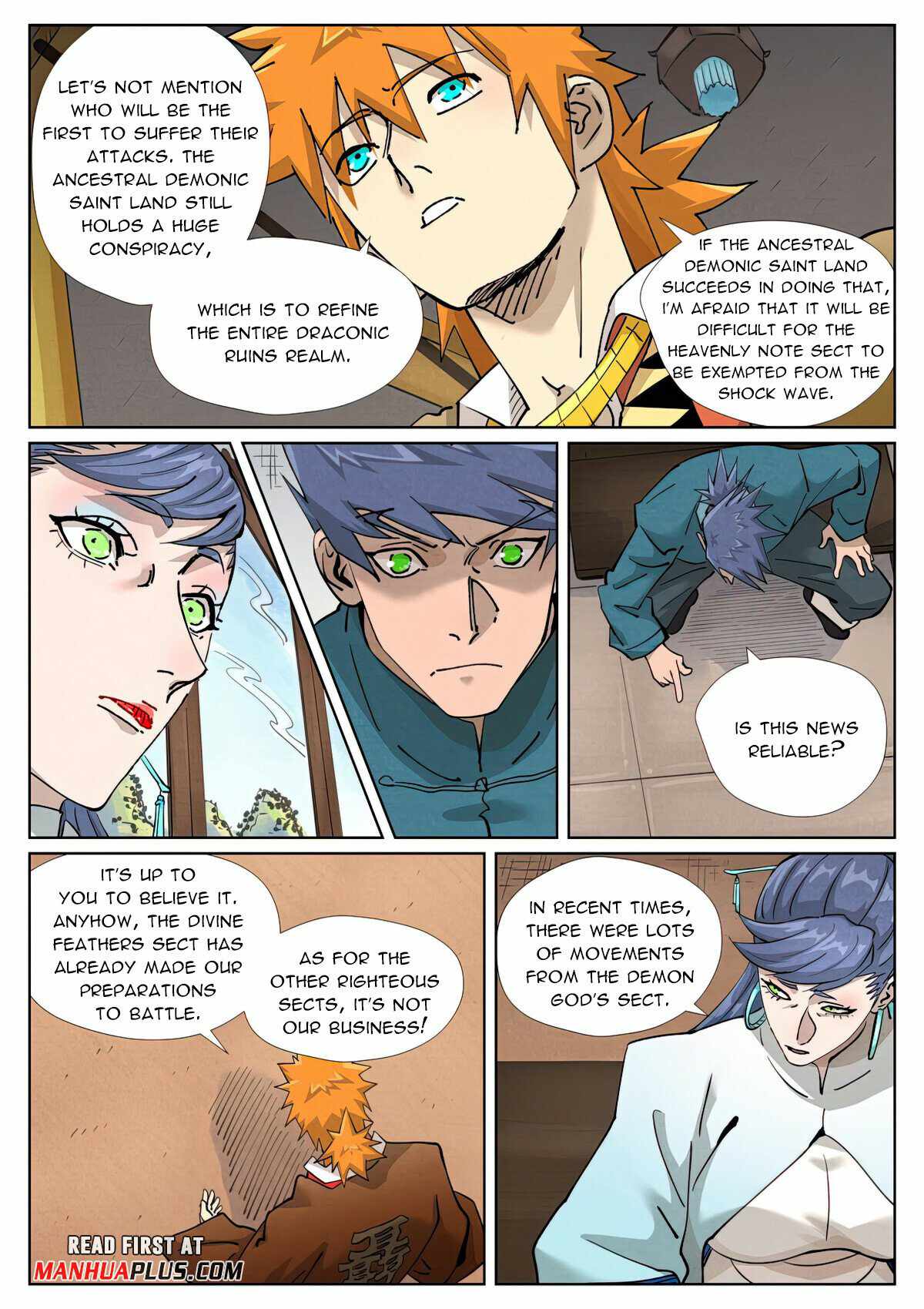 TALES OF DEMONS AND GODS Chapter 435.6 - Page 9 in English