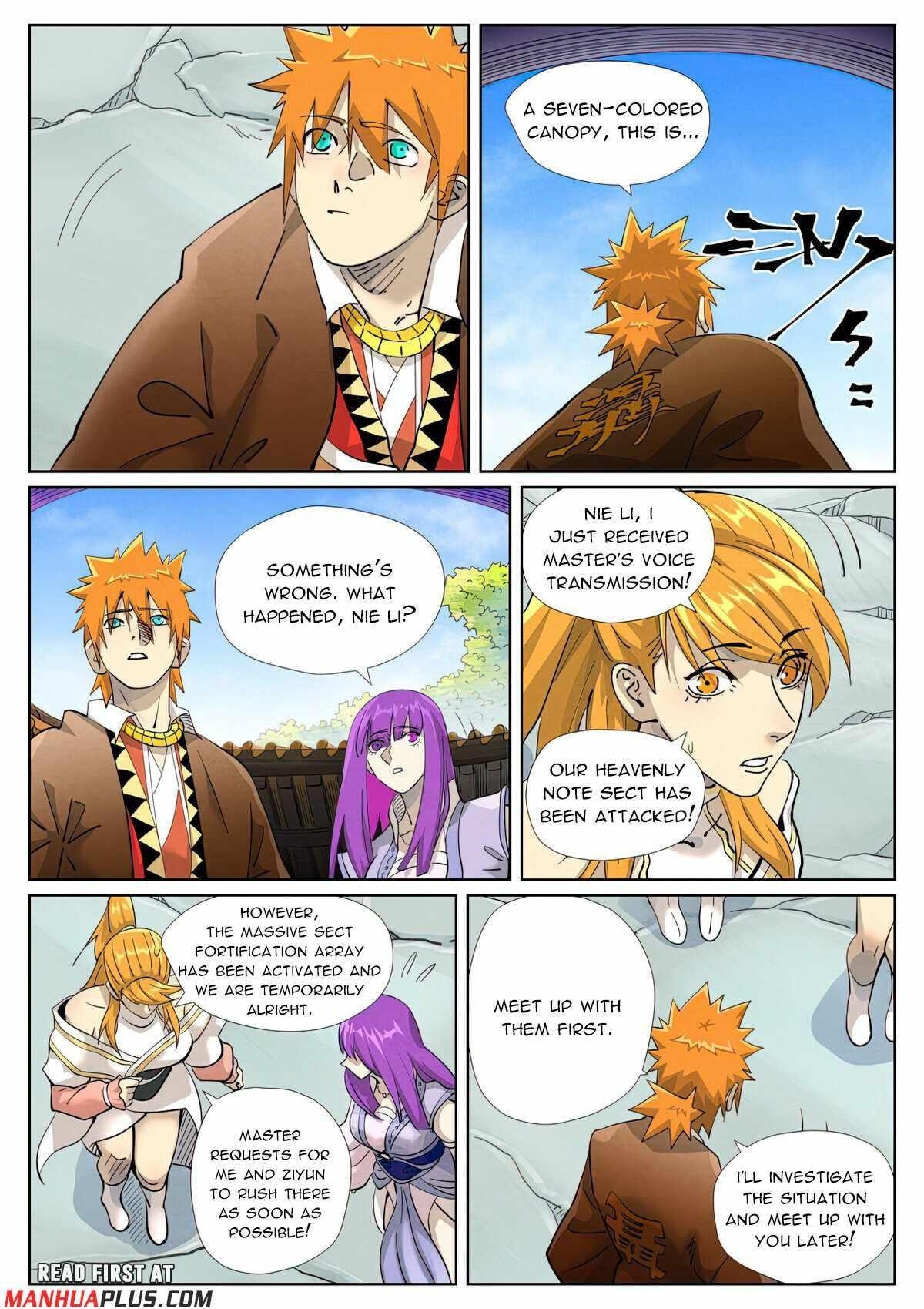 TALES OF DEMONS AND GODS Chapter 439.5 - Page 3 in English