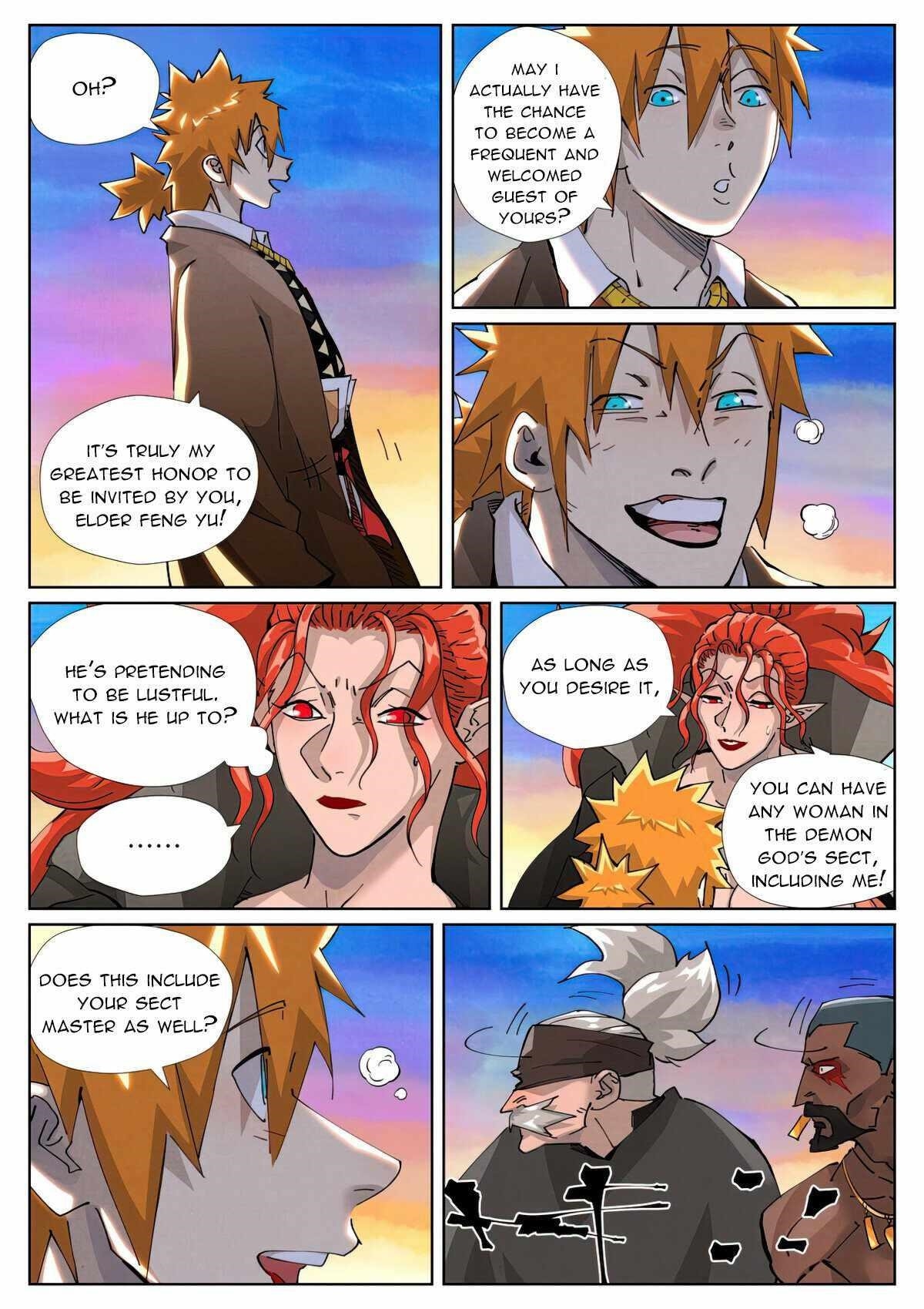 TALES OF DEMONS AND GODS Chapter 440.1 - Page 5 in English