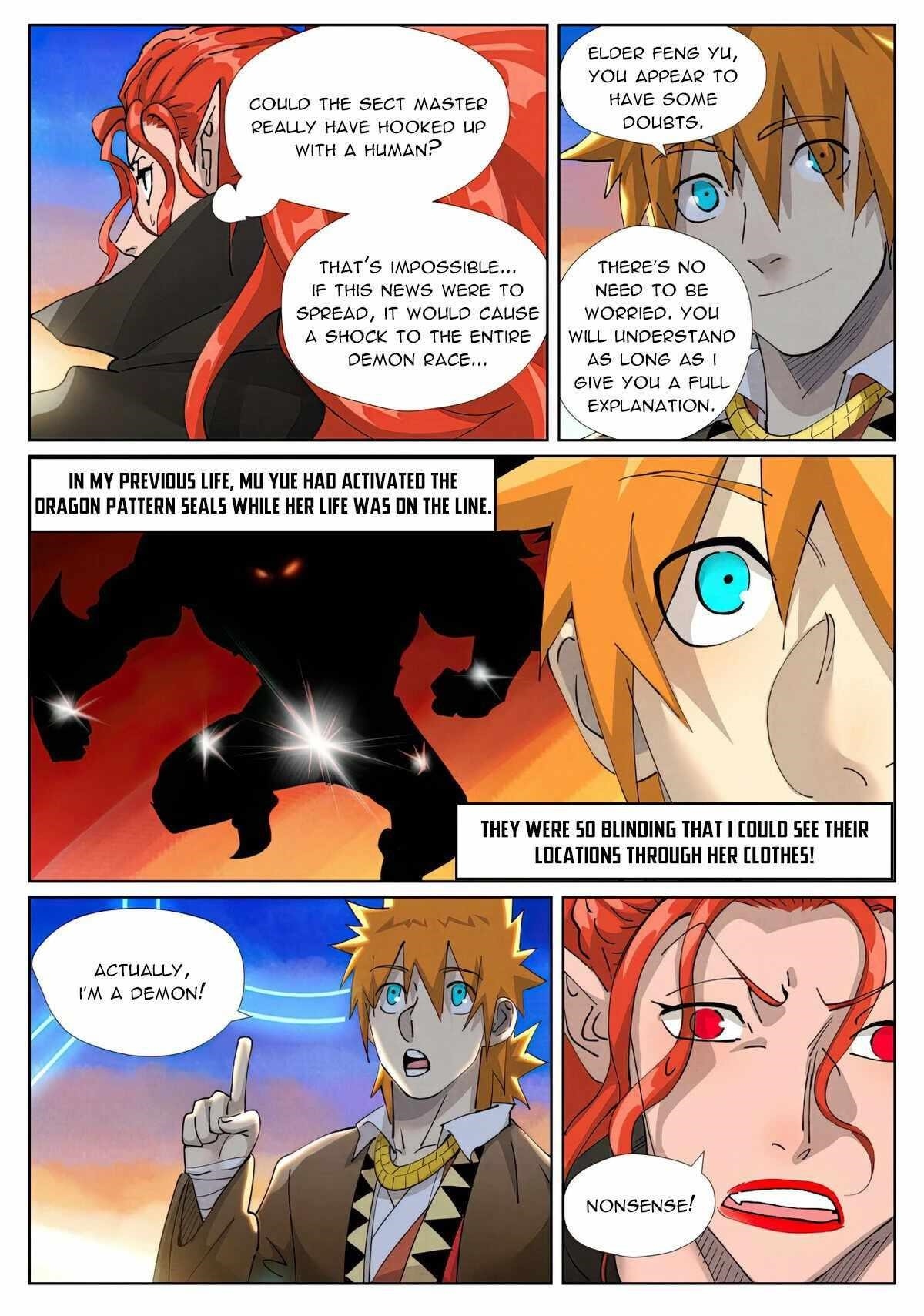 TALES OF DEMONS AND GODS Chapter 440.6 - Page 7 in English